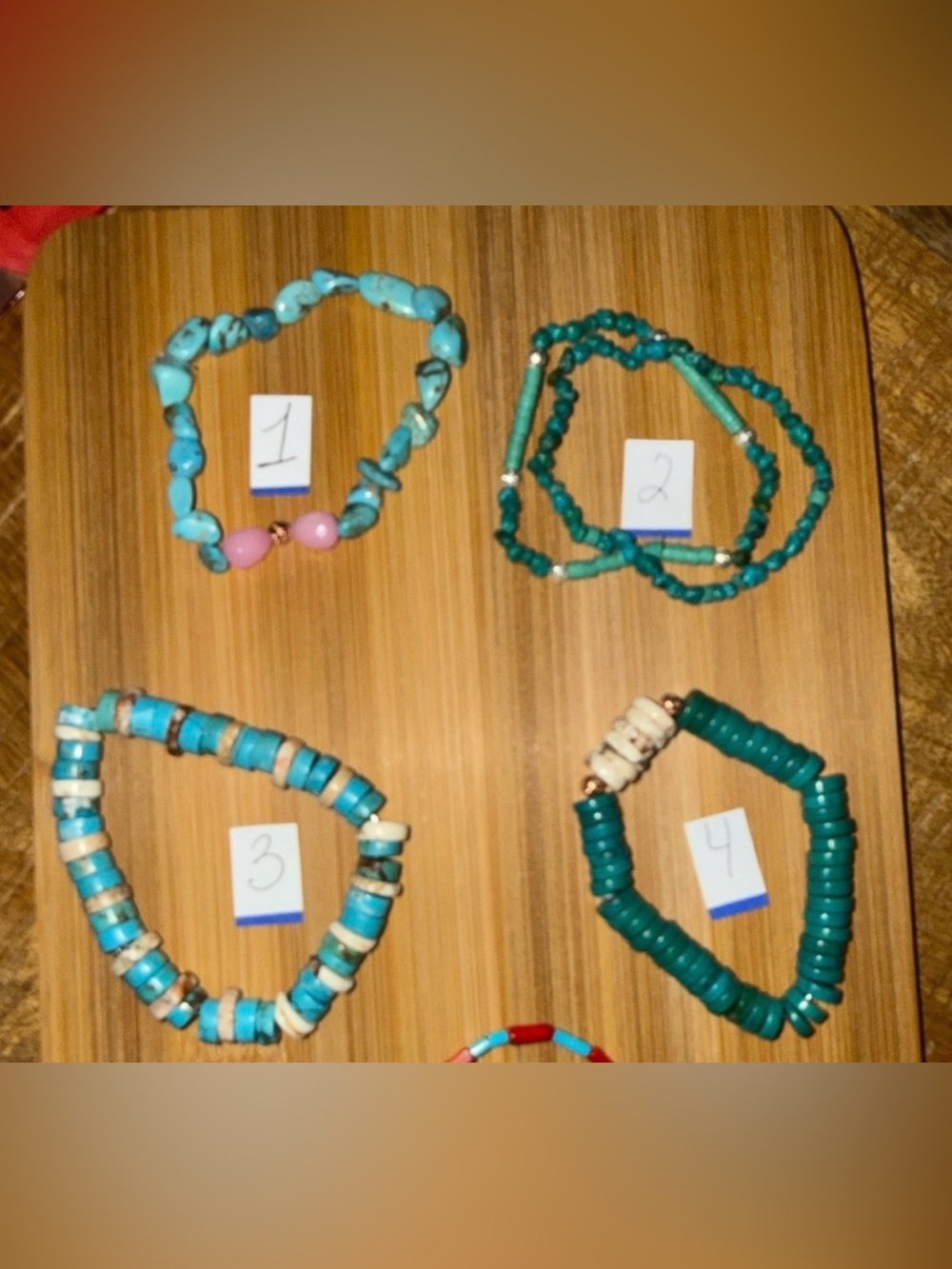 genuine authentic turquoise bracelet, wild horse and white buffalo